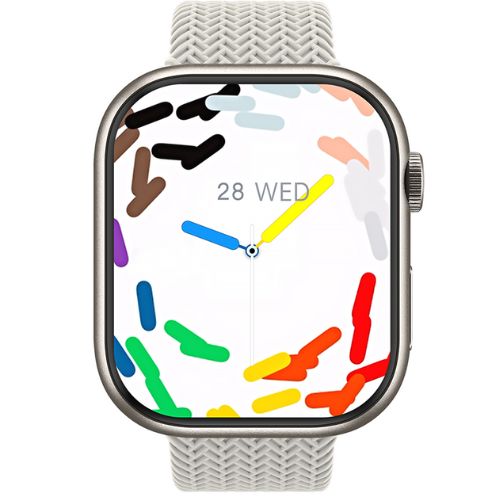 SMARTWATCH SERIE 9 SILVER Amoled 2024